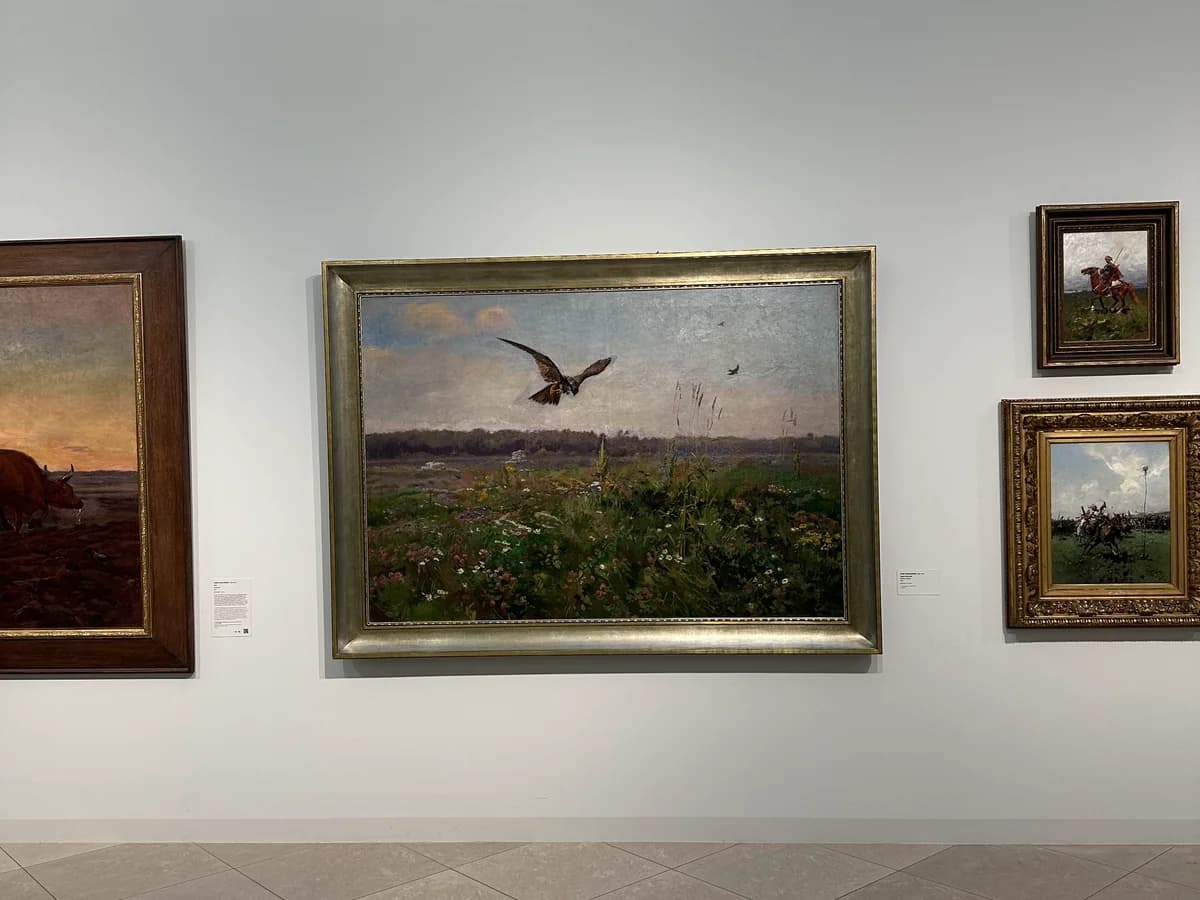 Józef Chełmoński painting at Muzeum Narodowe w Poznaniu — Photo by PolishPal, 16 May 2026