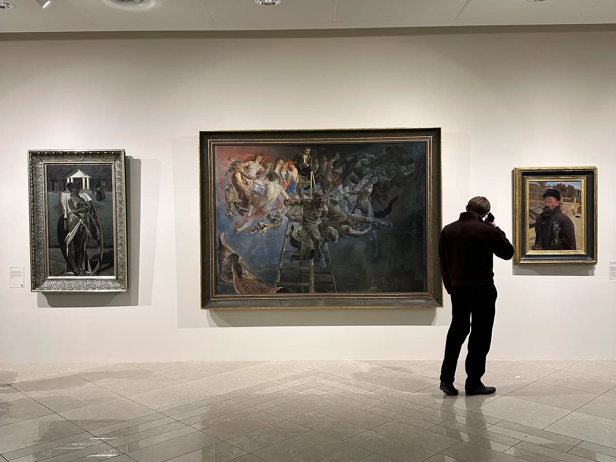 Jacek Malczewski painting at Muzeum Narodowe w Poznaniu — Photo by PolishPal, 16 May 2026