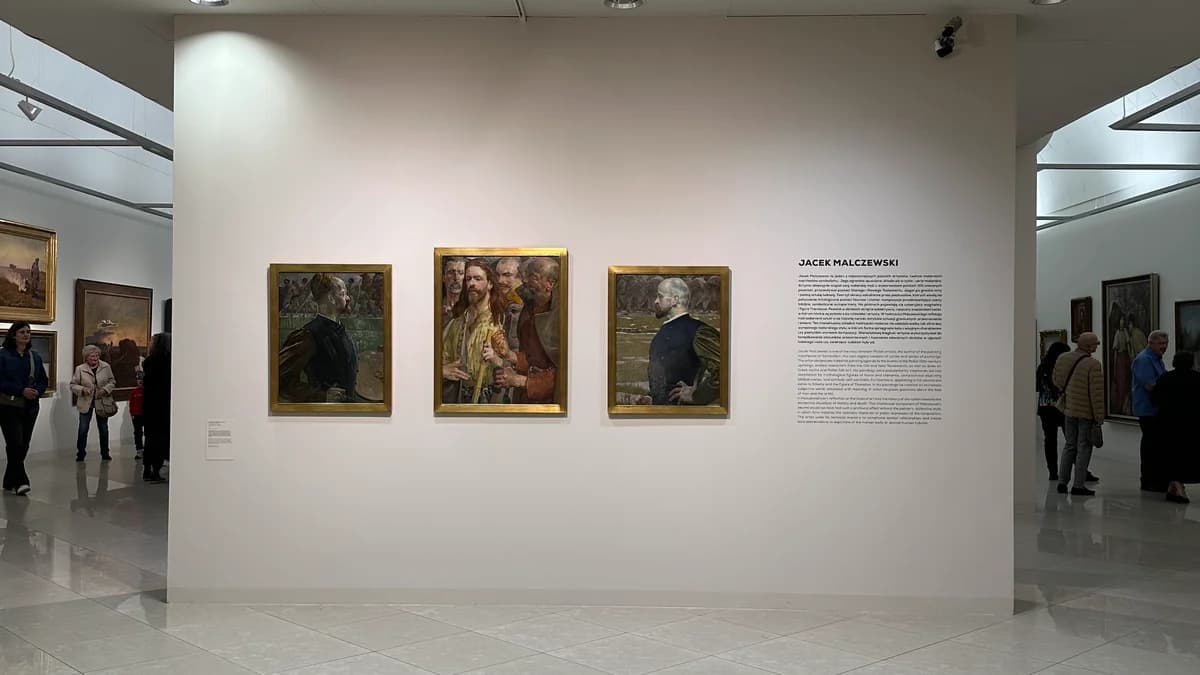 Jacek Malczewski painting at Muzeum Narodowe w Poznaniu — Photo by PolishPal, 16 May 2026