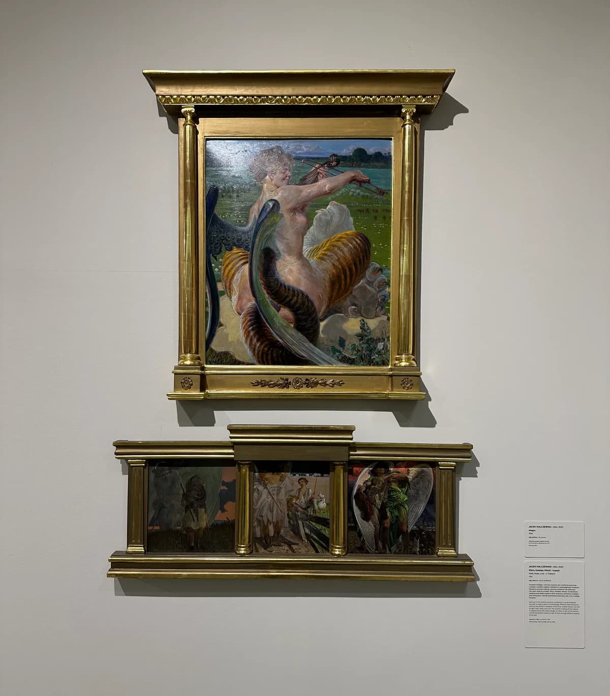 Jacek Malczewski painting at Muzeum Narodowe w Poznaniu — Photo by PolishPal, 16 May 2026
