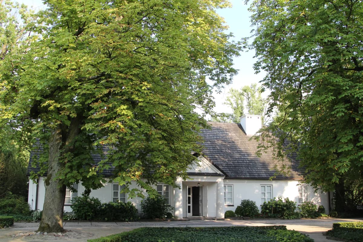 The manor house at Żelazowa Wola, Frederic Chopin's birthplace near Warsaw