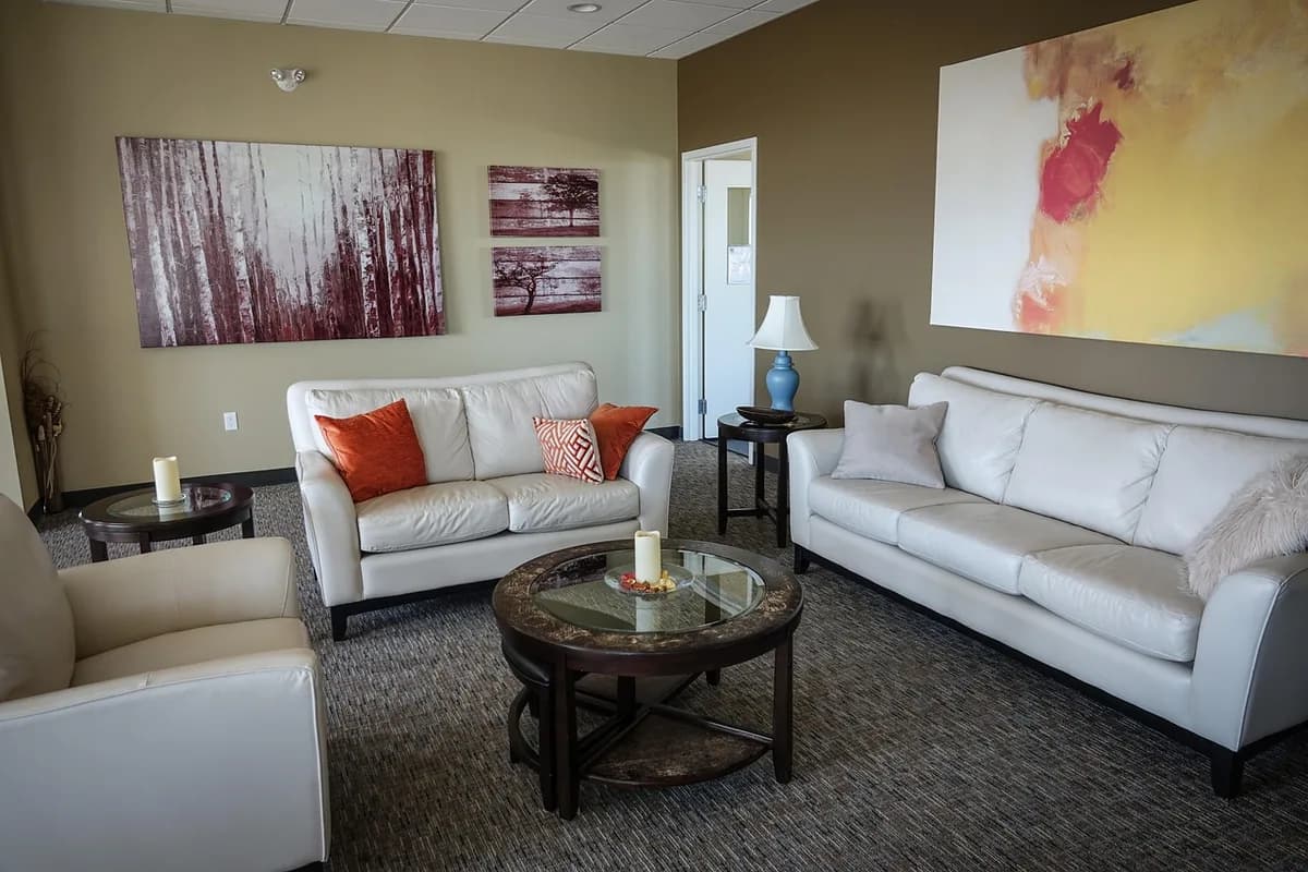 A quiet office waiting room, similar to where you'll sit before your PESEL number appointment